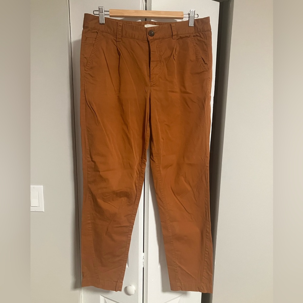Women’s Brown Khaki Chino Pants by Anthropologie